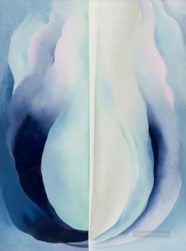 ジョージア・オキーフ Painting - ジョージア・オキーフ 抽象化 ブルー ジョージア・オキーフ アメリカのモダニズム 精密主義